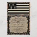 Search for military wedding invitations Camouflage
