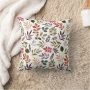 Search for leaf pillows Rustic