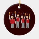 Search for mustache ornaments Red