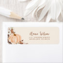 Search for love return address labels Pumpkin