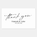 Search for thank you rectangle stickers Typography