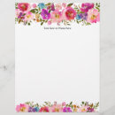 Search for floral letterhead Modern