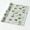 Search for frog wrapping paper Cute
