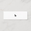 Search for simple one sided business cards Black and white