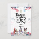 Search for spa thank you cards Glam