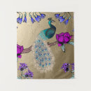 Search for peacock tapestries Flowers