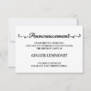 Search for anniversary wedding announcement cards Elegant