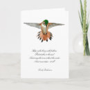 Search for sympathy note cards Bird