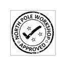 Search for santa approval stamps Xmas