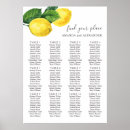 Search for lemon wedding seating charts Watercolor