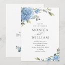 Search for blue hydrangea wedding invitations Country