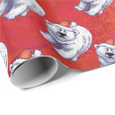 Search for polar bear wrapping paper North pole