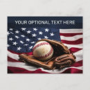 Search for baseball postcards Flag