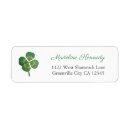 Search for irish return address labels Shamrock