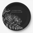 Search for floral wedding plates Modern