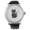 Search for black cat watches Crazy cat lady