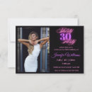 Search for flirty thirty invitations Pink