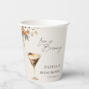 Search for bridal shower paper cups Floral