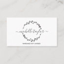 Search for lavender business cards Rustic