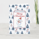 Search for grandson christmas cards Snowman