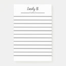 Search for 4x6 post it notes Lined