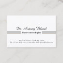 Search for gastroenterologist business cards Physician