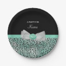 Search for mint green paper plates Girly