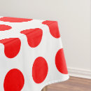 Search for red and white tablecloths Modern