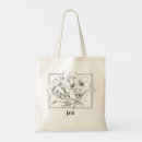 Search for library tote bags Flowers