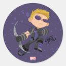 Search for cute avengers stickers Hawkeye