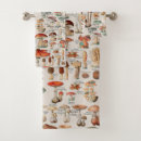 Search for mushrooms bath towels Cottagecore