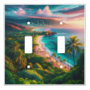 Search for tropical light switch covers Island