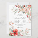 Search for poinsettia invitations Floral