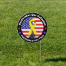 Search for military outdoor signs Red white and blue