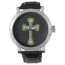 Search for christian cross watches Gold