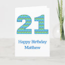 Search for 21st birthday cards Modern