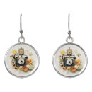 Search for flower earrings Photography