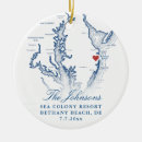 Search for beach wedding ornaments Navy blue