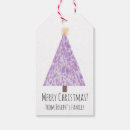 Search for purple christmas gift tags Modern