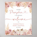 Search for pumpkin baby shower posters Pink