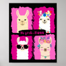 Search for colorful llama art posters Animal