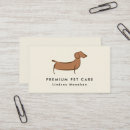 Search for dachshund dog business cards Professional