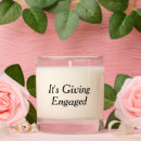 Search for engagement candles Bridal shower