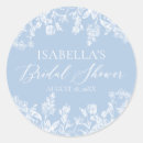 Search for blue stickers Blue and white