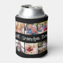 Search for photo collage can coolers Grandfather