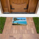 Search for tropical doormats Palm tree