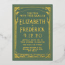 Search for foil print invitations Vintage