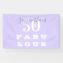 Search for fabulous 50 birthday party banners Stylish