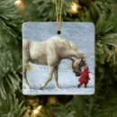 Search for horse ornaments Snow