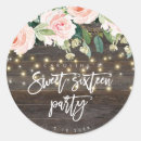 Search for sweet 16 stickers Pink
